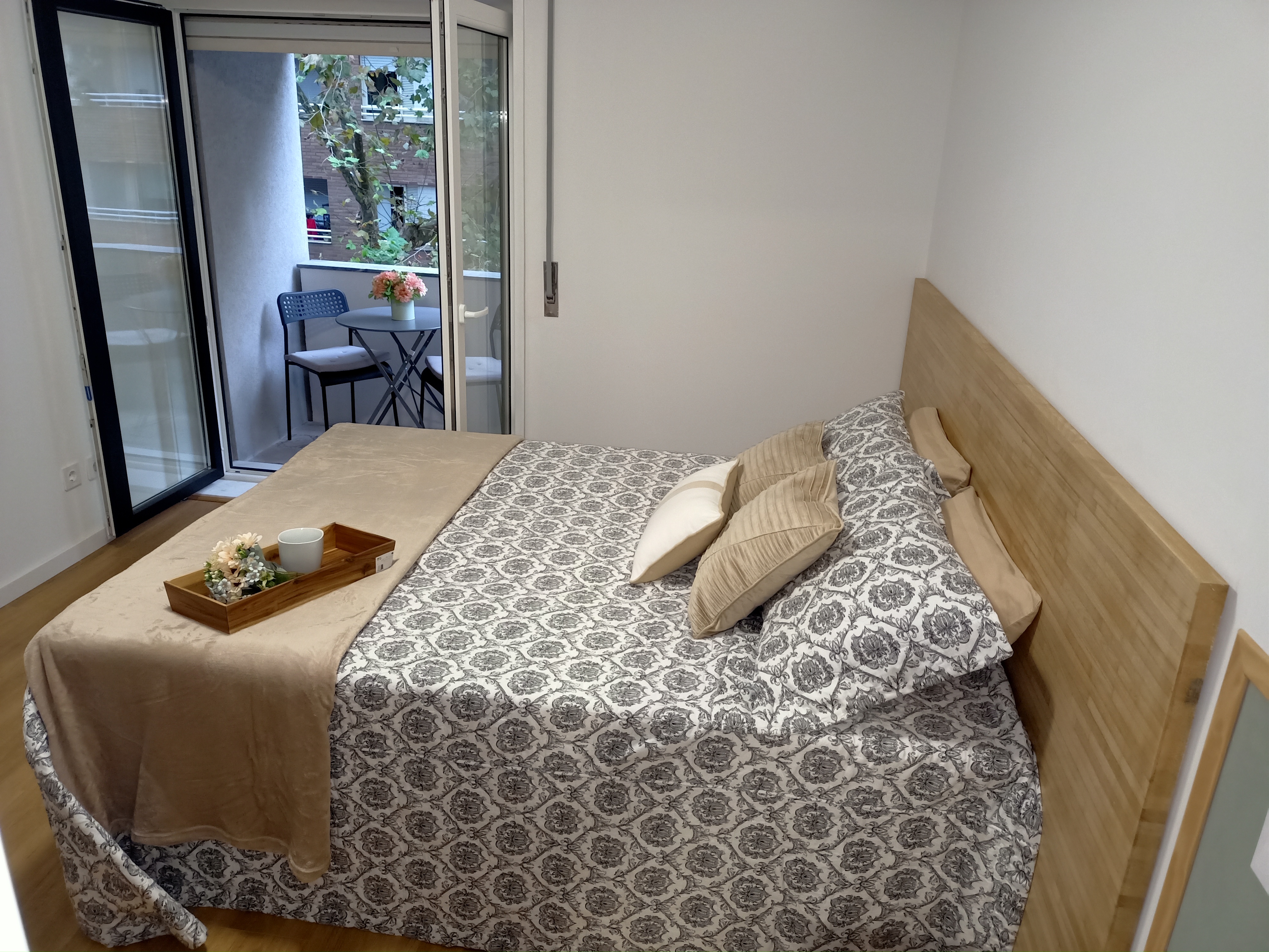 Suite — quarto com acesso ao terraço
